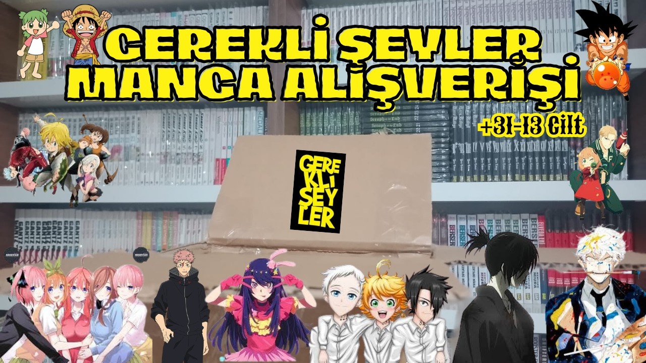 Gerekli Şeyler Manga Alışverişi +31-13 Cilt | • #mangaavcısı - #mangahaul • |