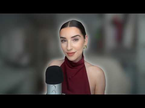 ASMR Soft Spoken + Whispered Ramble W/ Gum Chewing