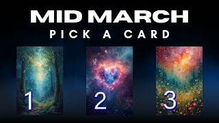 Mid March  Tarot Pick A Card
