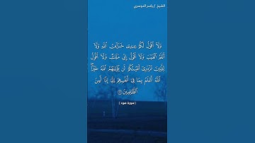 سورة هود ( ٣٠ - ٣١) / ياسر الدوسري