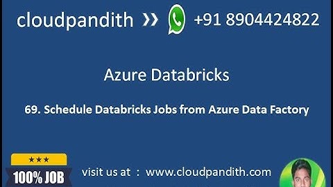 69. Azure Data Factory Integration -Accessing a Databricks Notebook with Input and Output Parameters