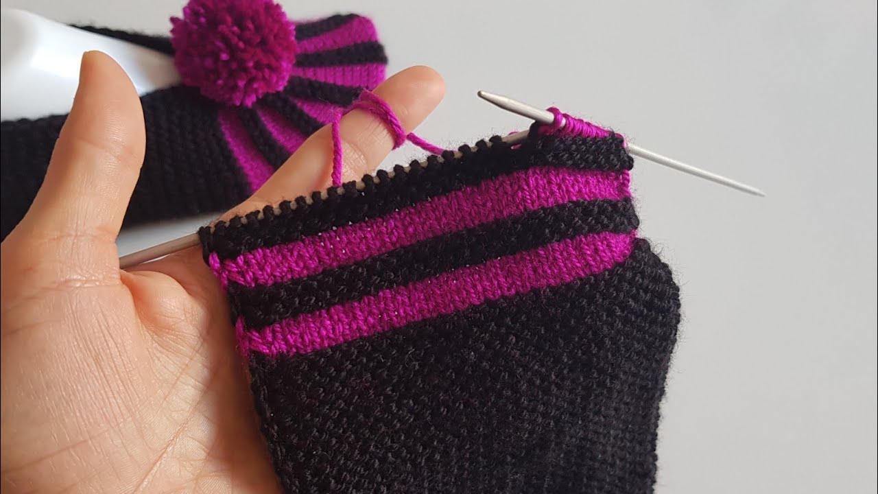 Karpuz Dilimi Bayan Patik Yapımı