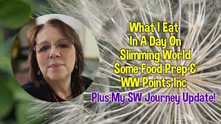 What I Eat In A Day On Slimming World WW Points Inc Plus Food Prep & An Update May5,2024