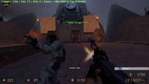 ZOMBIE ESCAPE MOD ON COUNTER-STRIKE: SOURCE, MAP: ZE_alien_vs_predator, CSS