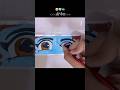 His eyes are like heaven🥺💙| krsña cartoonistic eyes| #shorts #youtubeshorts #krishna  #drawing