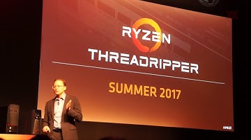 AMDs Demos zu RYZEN ThreadRipper auf der Computex 2017