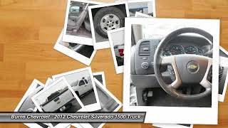 2012 Chevrolet Silverado 1500 Gaffney SC 11766RW Burns Chevrolet Gaffney Sc