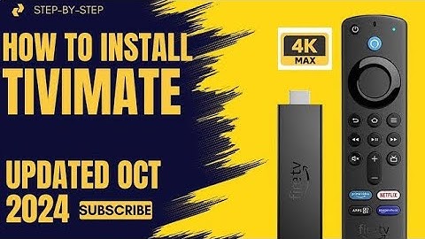 How To Install TiviMate On Your Firestick & Android |  UPDATED OCT 2025 VERSION