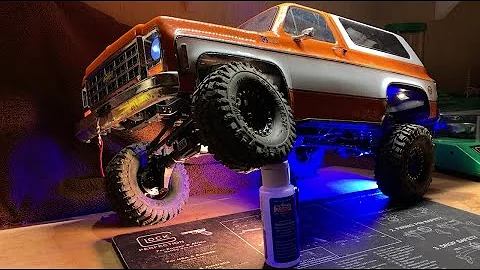 TRX4 Blazer upgrade series Ep.1.  Walk around and Samix brass portal upgrade