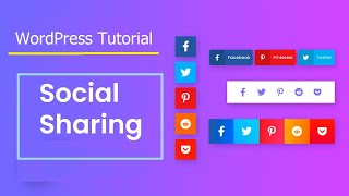 How to Add Social Share Buttons on WordPress Site | woocommerce product share plugin