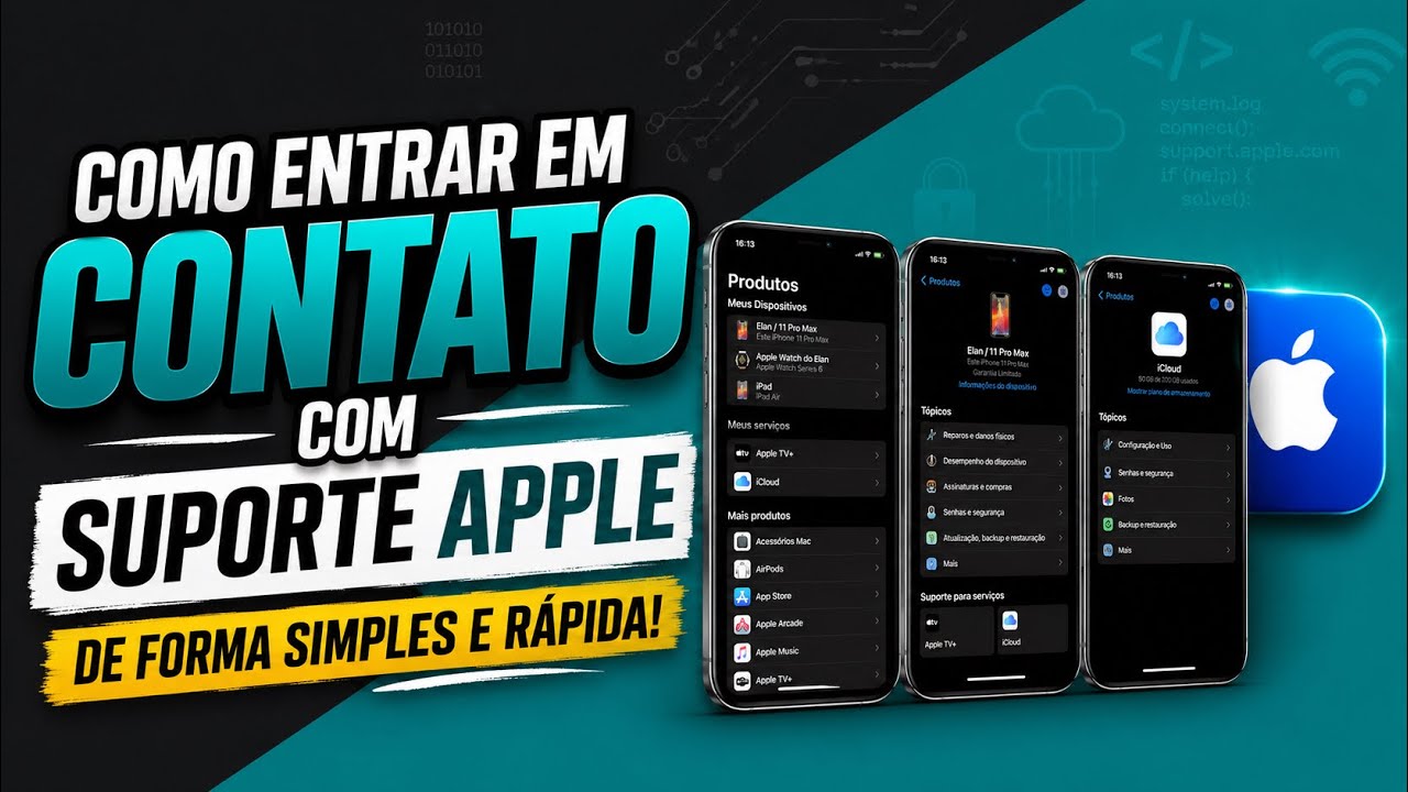 Como ENTRAR EM CONTATO com Suporte Apple. - YouTube