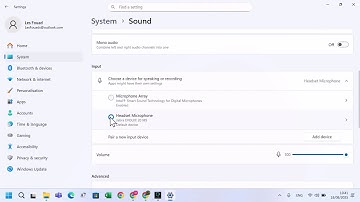 How to change the default microphone used in Windows 11