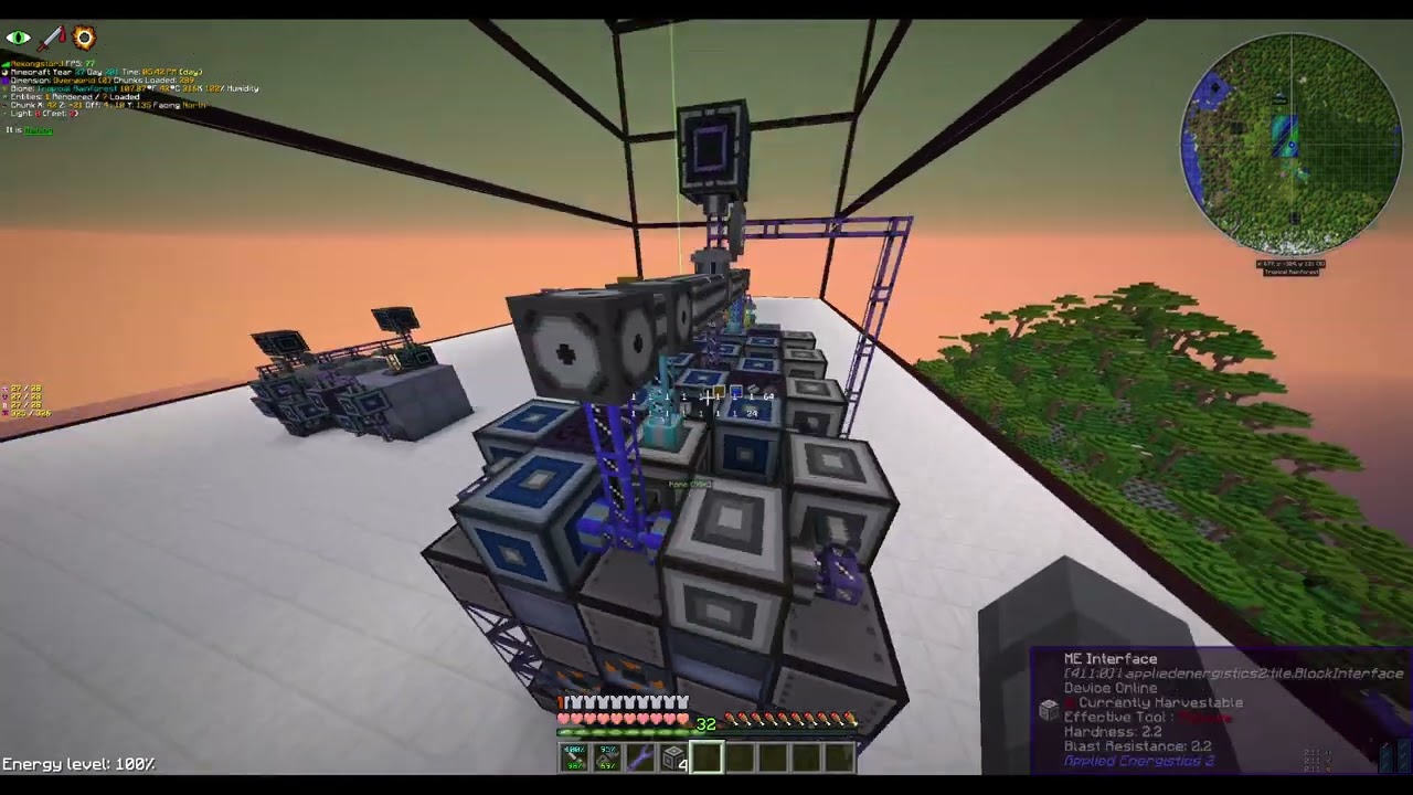 Minecraft: GregTech New Horizons №261 - Переносим автокрафты на новый этаж