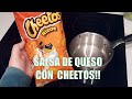 Quieres una SALSA DE QUESO 🧀 diferente, prueba estos experimentos!! CON CHEETOS!!!! 🧀