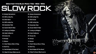 Scorpions, Led Zeppelin, Bon Jovi, U2, Aerosmith - Best Slow Rock Rock Ballads 70&#39; 80&#39; 90&#39; Playlist