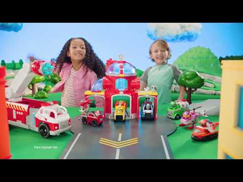 PAW Patrol Fire Rescue: Fire Rescue Station + Themed vehicles - Dansk TVC