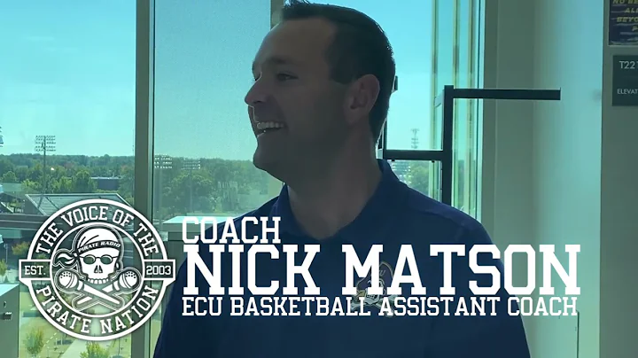 WATCH: ECU Basketball Assistant Coach Nick Matson ...
