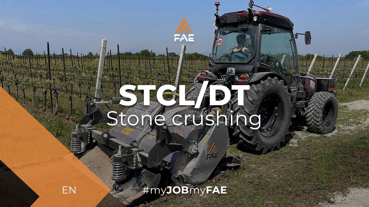Fields of cultivation: Crushing the stone or stoning? Maquinaria A. Triginer