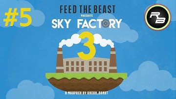 Modded Minecraft : BeachBlock: SkyFactory 3 : Ep 5 : Automated Ores
