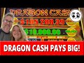 Celebrating our anniversary at resorts world  winning in the high limit room on dragon cash slots