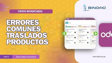 ODOO Inventario | Tutorial 21 📌 Errores comunes estrategia de traslados en Odoo