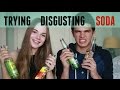 Trying Disgusting Soda Flavors (w/ Sasha Spilberg) | Brent Rivera