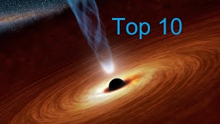The 10 largest black holes in the observable universe