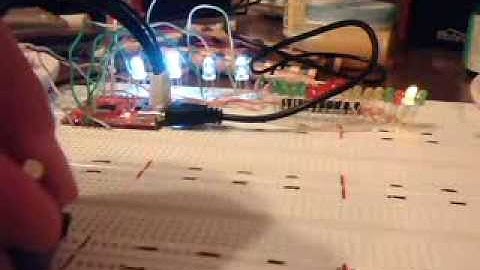 STM8S003 LED blink - 2 (ADC controls period)