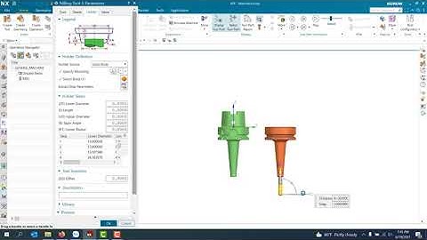 NX CAM 1980  - Create Tool Holder From Body