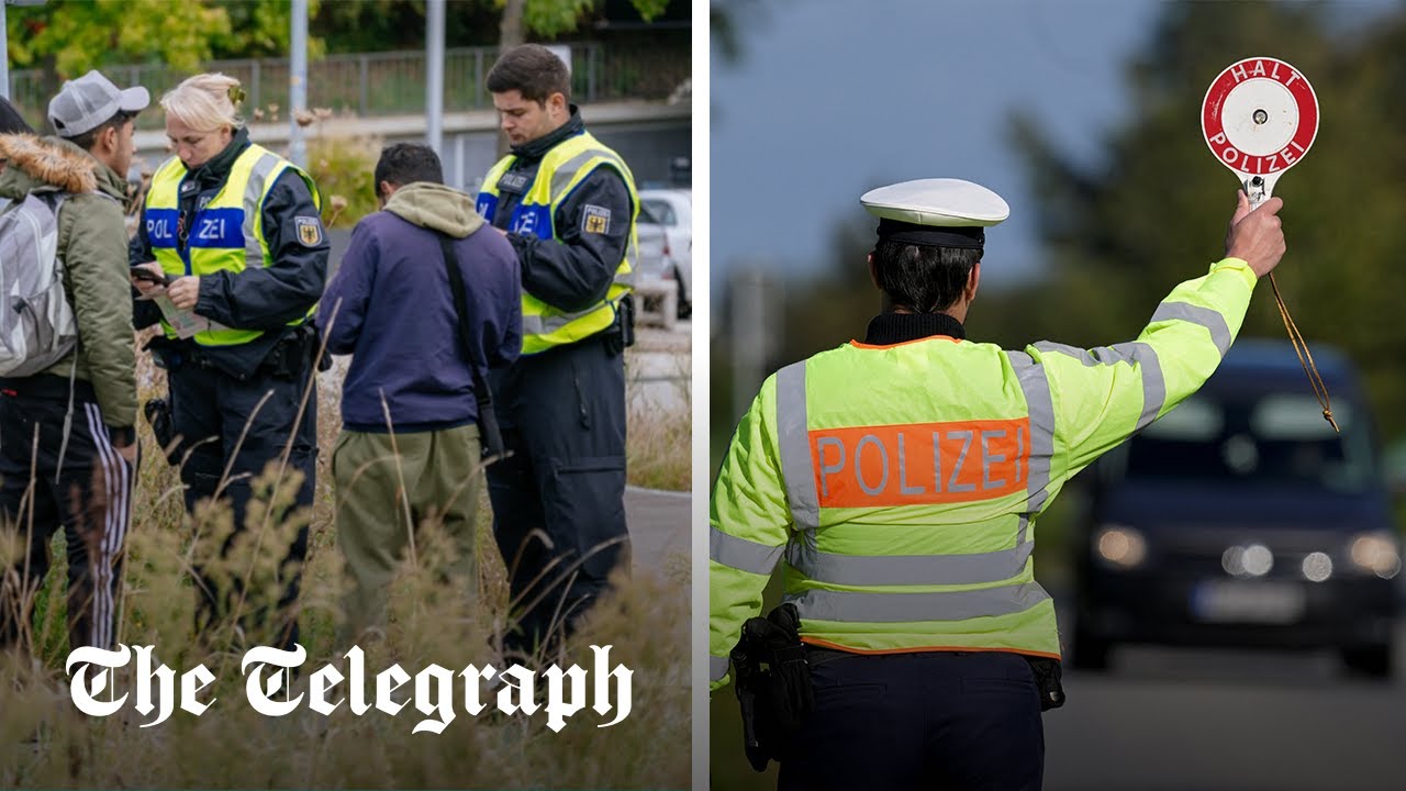 German Internal Border View from the border: Germany tightens checks at all land crossings ...