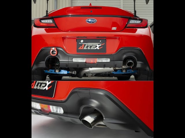 GR86 86 ( ZN6 ZN8 ) BRZ ( ZC6 ZD8 ) 競技用 ALTEX製 70Φ Quiet Down