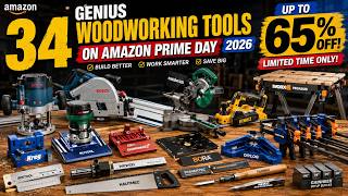34 Genius Woodworking Tools on Amazon Prime Day 2026