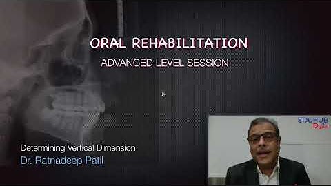 Determining vertical dimension