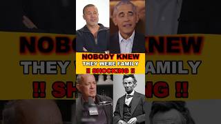 Celebrities You Didn't Know Were Related — Number 1 Will Shock You 😱 #Shorts #Celebrity"