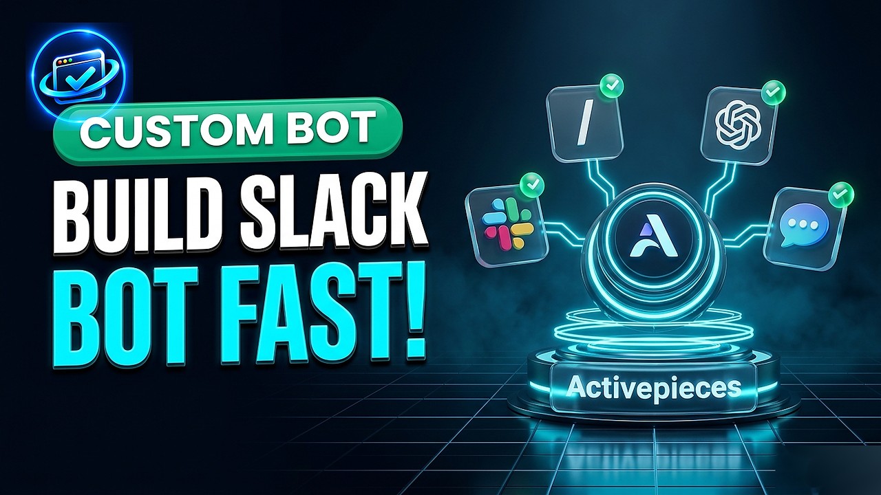 How to Build a Custom Slack Bot with Activepieces (Zero Code) - YouTube