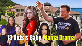 Elon Musk's 13 Kids, Baby Mama Drama & Austin Compound!