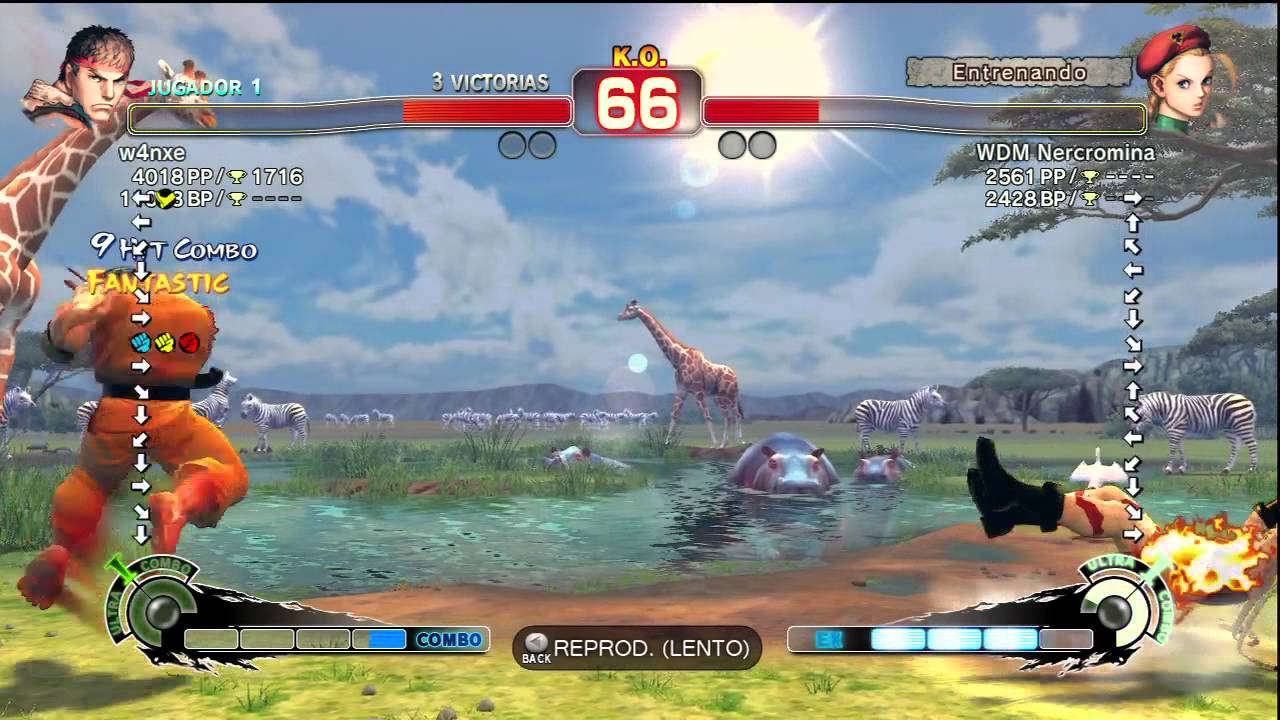 w4nxe (Ryu) vs WDM.Nercromina (Cammy)