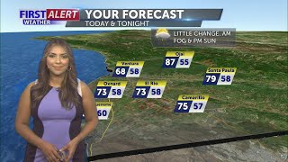 Tuesday Morning Forecast September 22nd