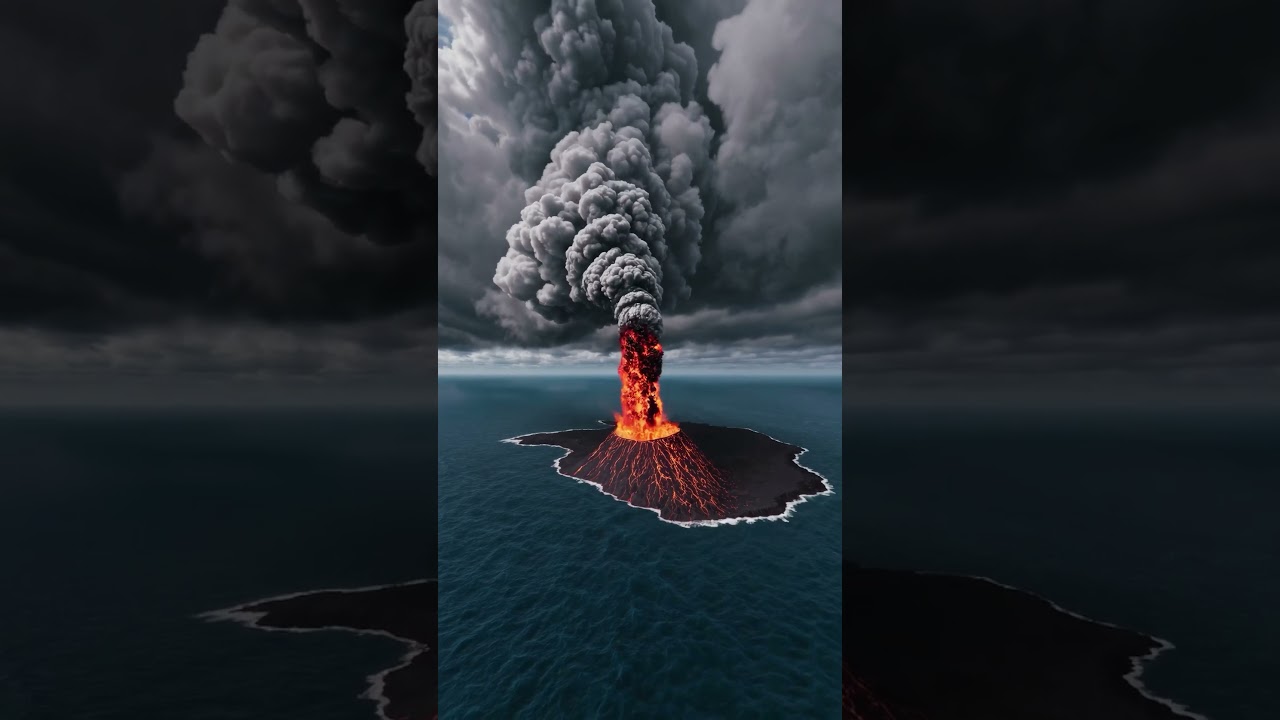 The Birth of a New Island