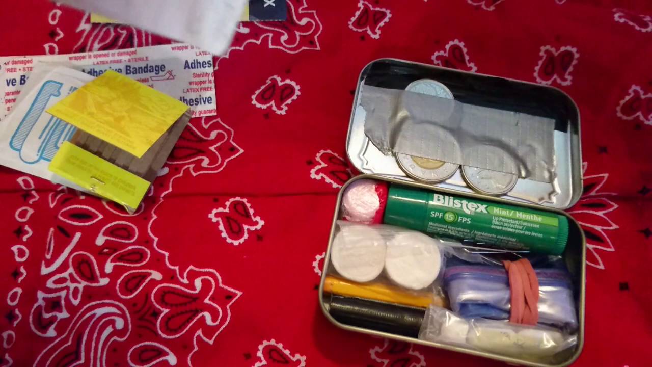 Altoids Tin Survival Kit EDC YouTube