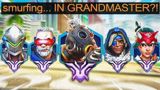 This is what a Champion SMURF looks like in a Grandmaster lobby! | Overwatch 2