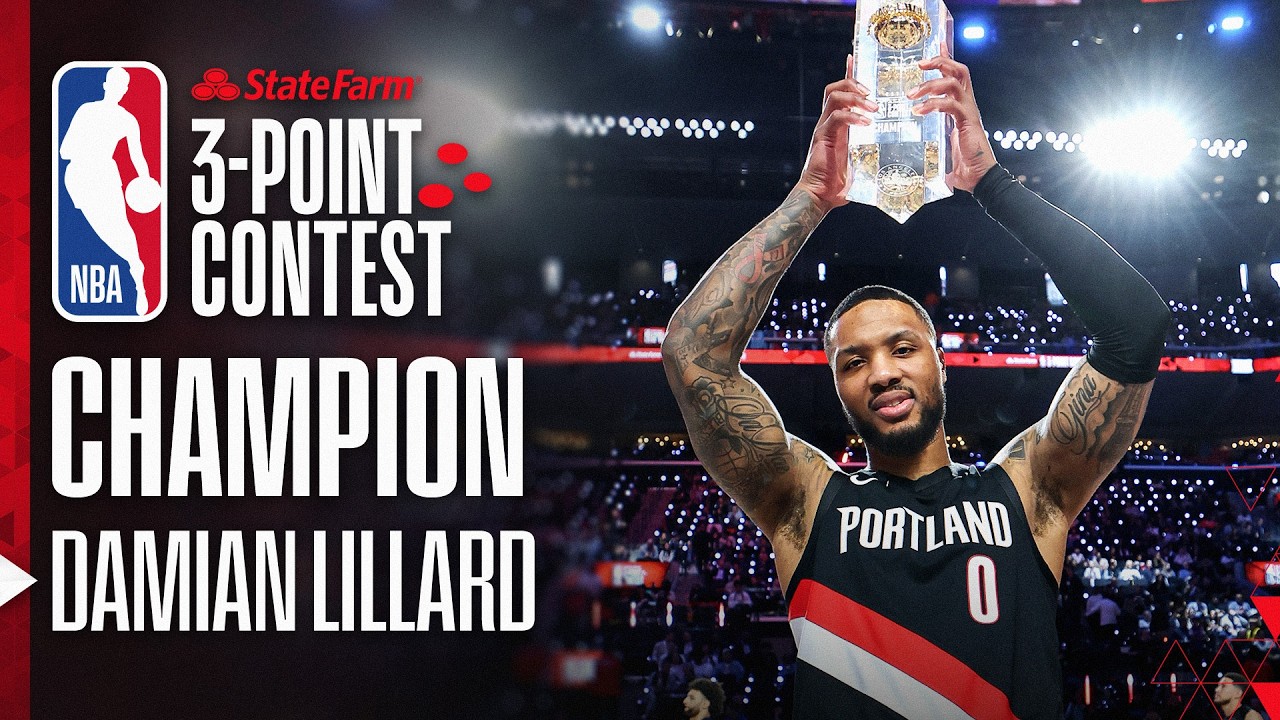 Damian Lillard Wins The 2026 State Farm NBA 3-Point Contest! 🏆