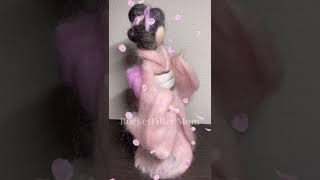 diy doll wearing KIMONO | Sakura | shades of cherry blossom season | Japan japan diy shorts