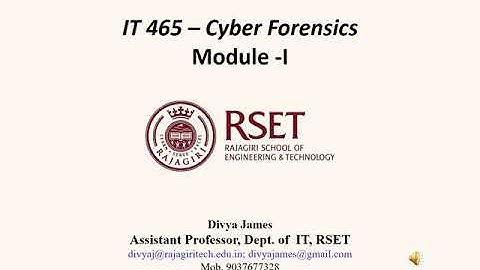 IT465 Cyber Forensics Module 1 Part 2