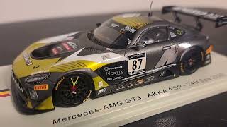 2020 AKKA ASP Mercedes AMG GT3 in 1/43 scale by Spark Models