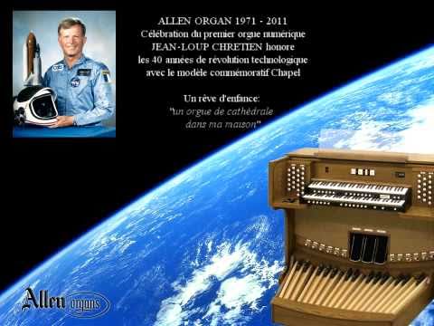 Jean-Loup Chrtien joue sur son orgue Allen Commmoratif