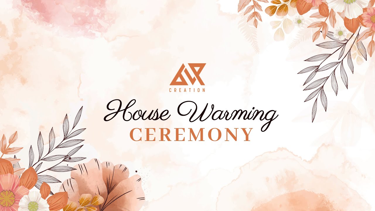 House Warming Ceremony Invitation Video 