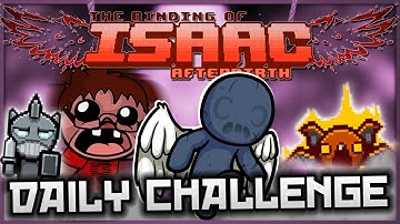 The Binding of Isaac: Afterbirth - Nobody Say a Word! (Daily Challenge)