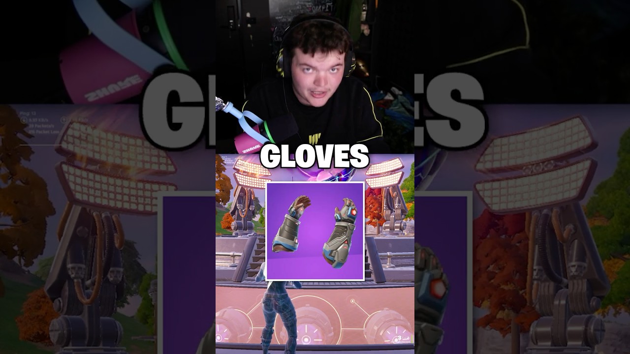 First to Find The Power Gloves = 10,000 Vbucks!