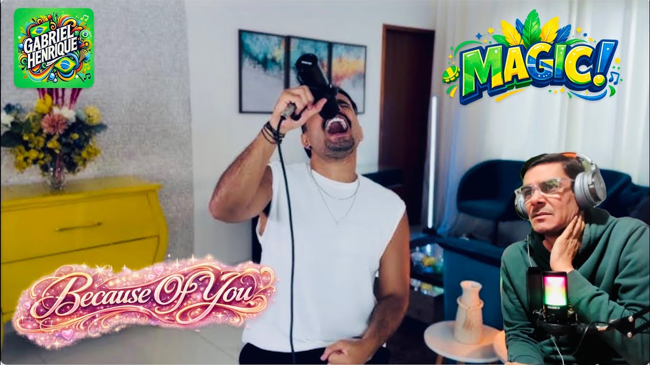 Габриэль Энрике - впервые слышит песню 